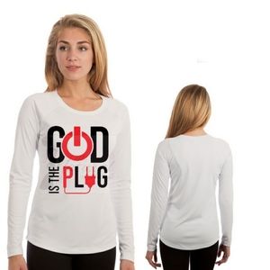 Custom long sleeve tee women